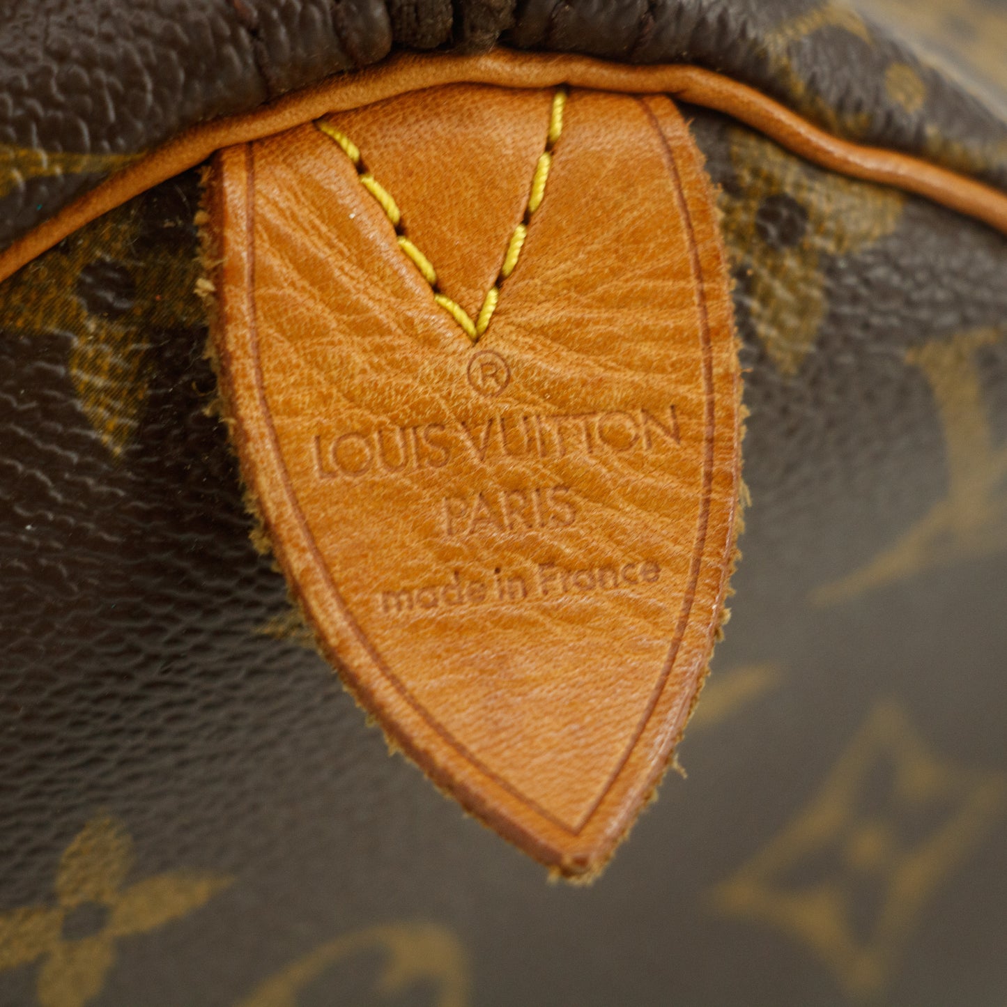 Louis Vuitton Monogram Canvas Brown Speedy 40 Handbag #6290