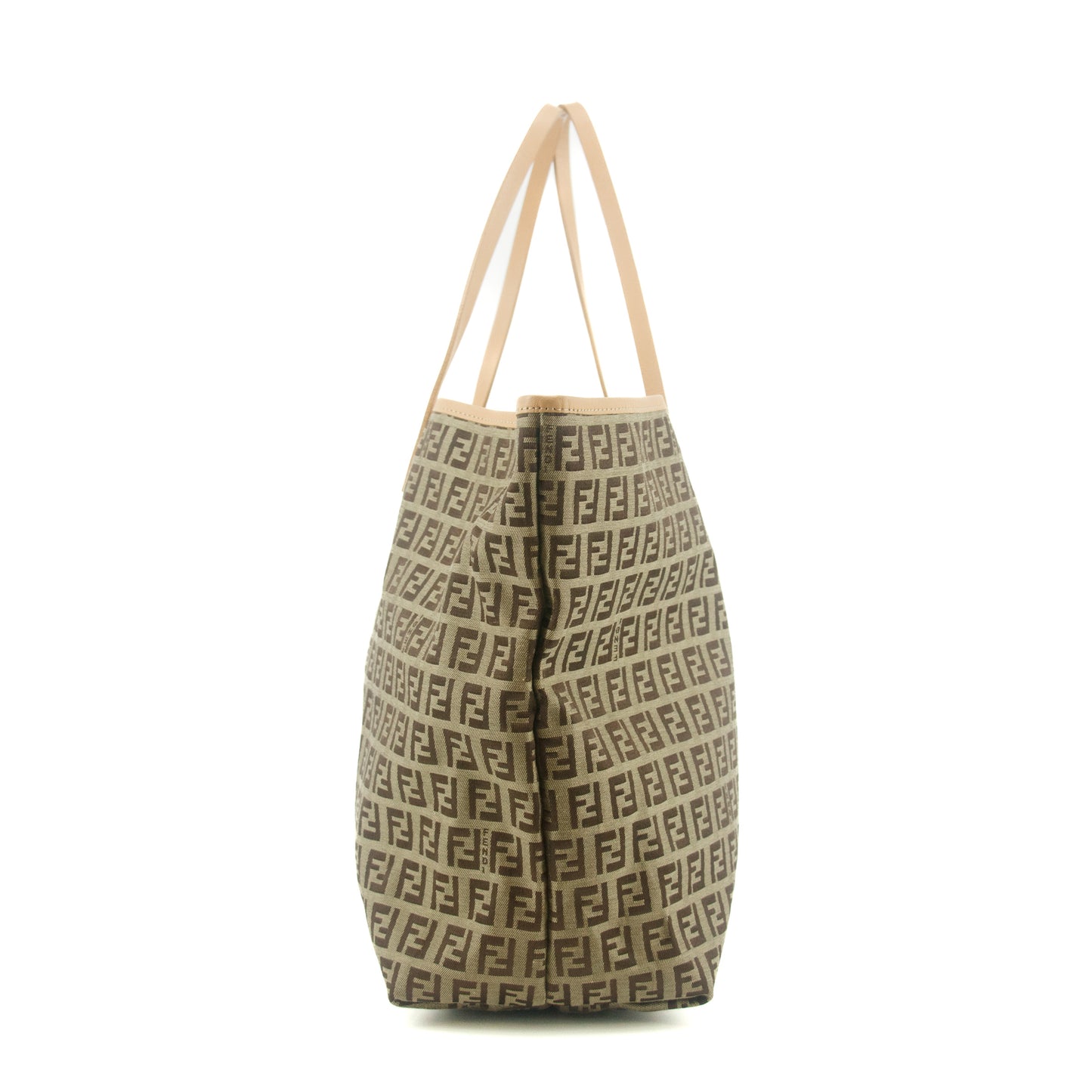 Fendi Zucchino Beige Vintage Tote Bag #9305