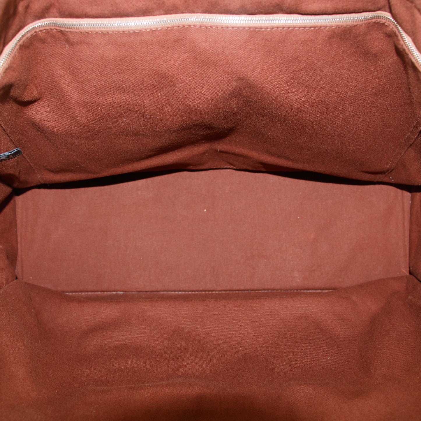 Hermes Burnt Orange Canvas Airline GM Tote Bag #9350