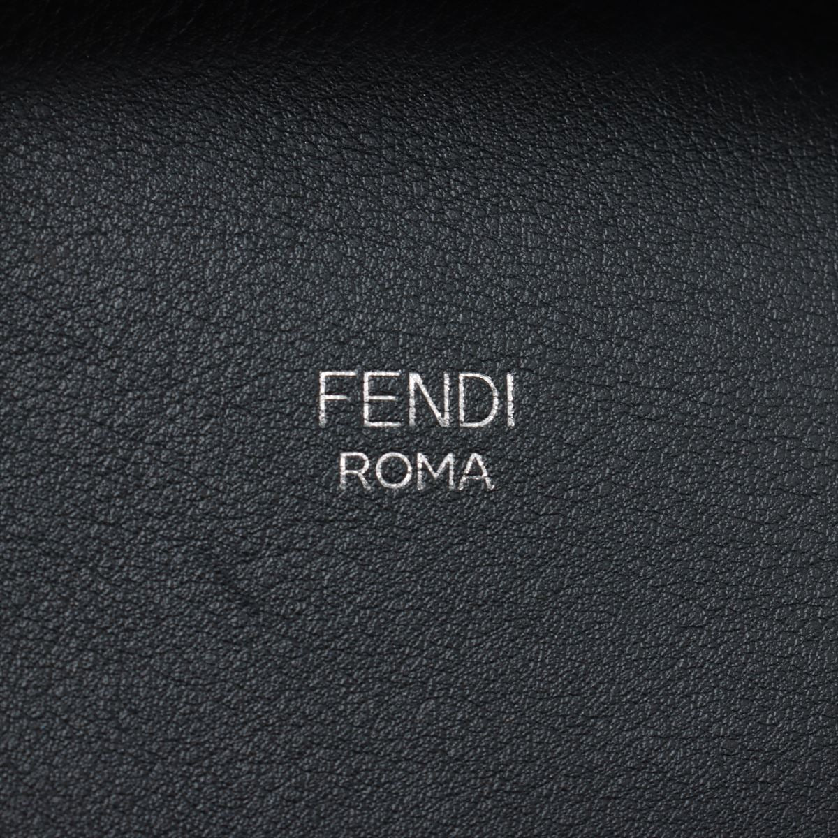 Fendi By The Way Mini Leather 2 Way Handbag Black 8BL124 #2478
