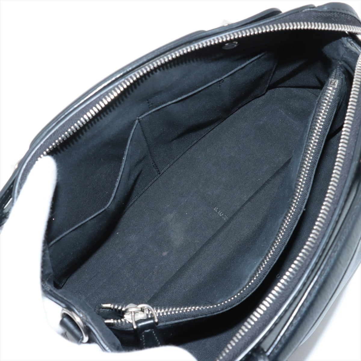 Fendi By The Way Mini Leather 2 Way Handbag Black 8BL124 #2478