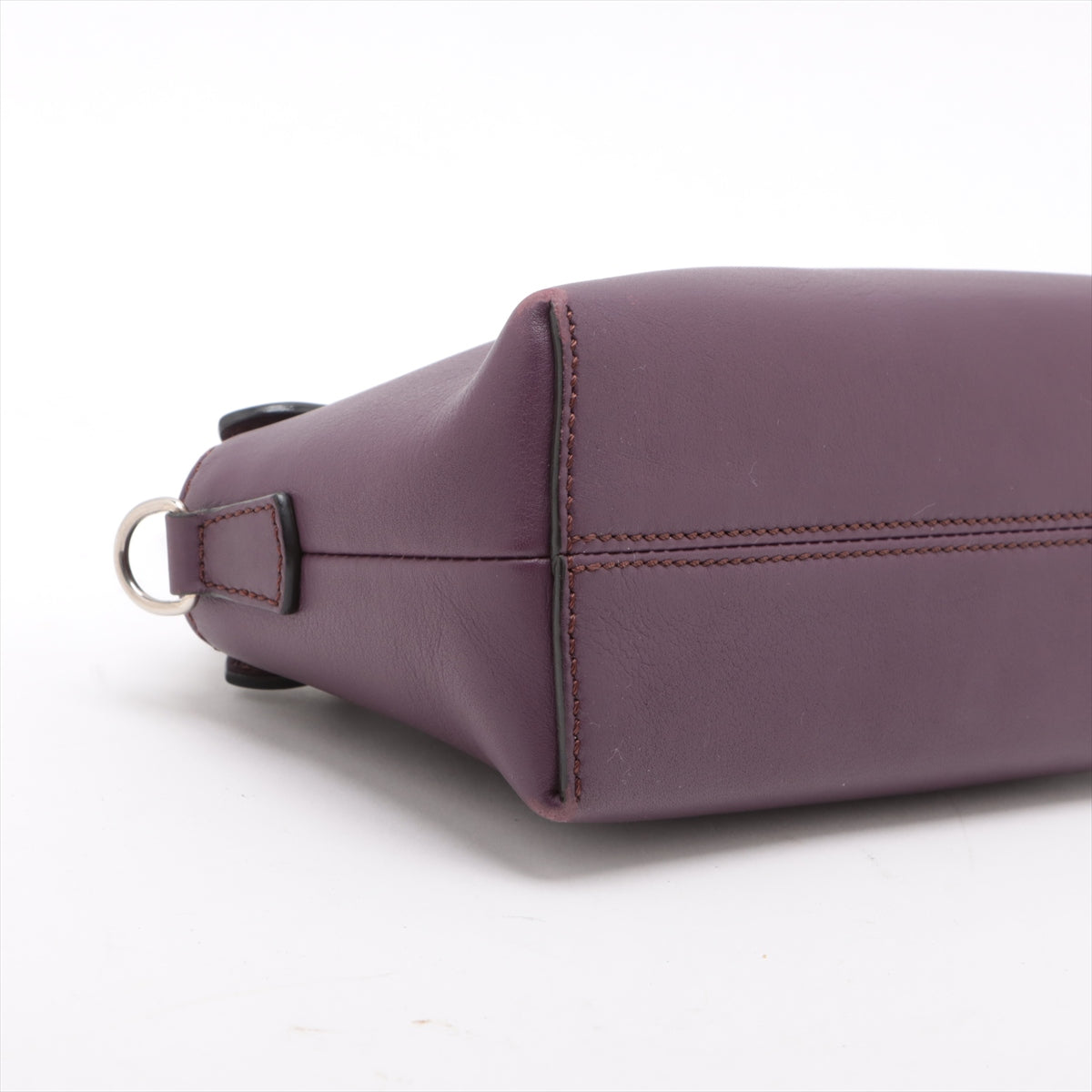 Fendi By The Way Mini Leather Small 2 Way Shoulder Bag Purple #2885