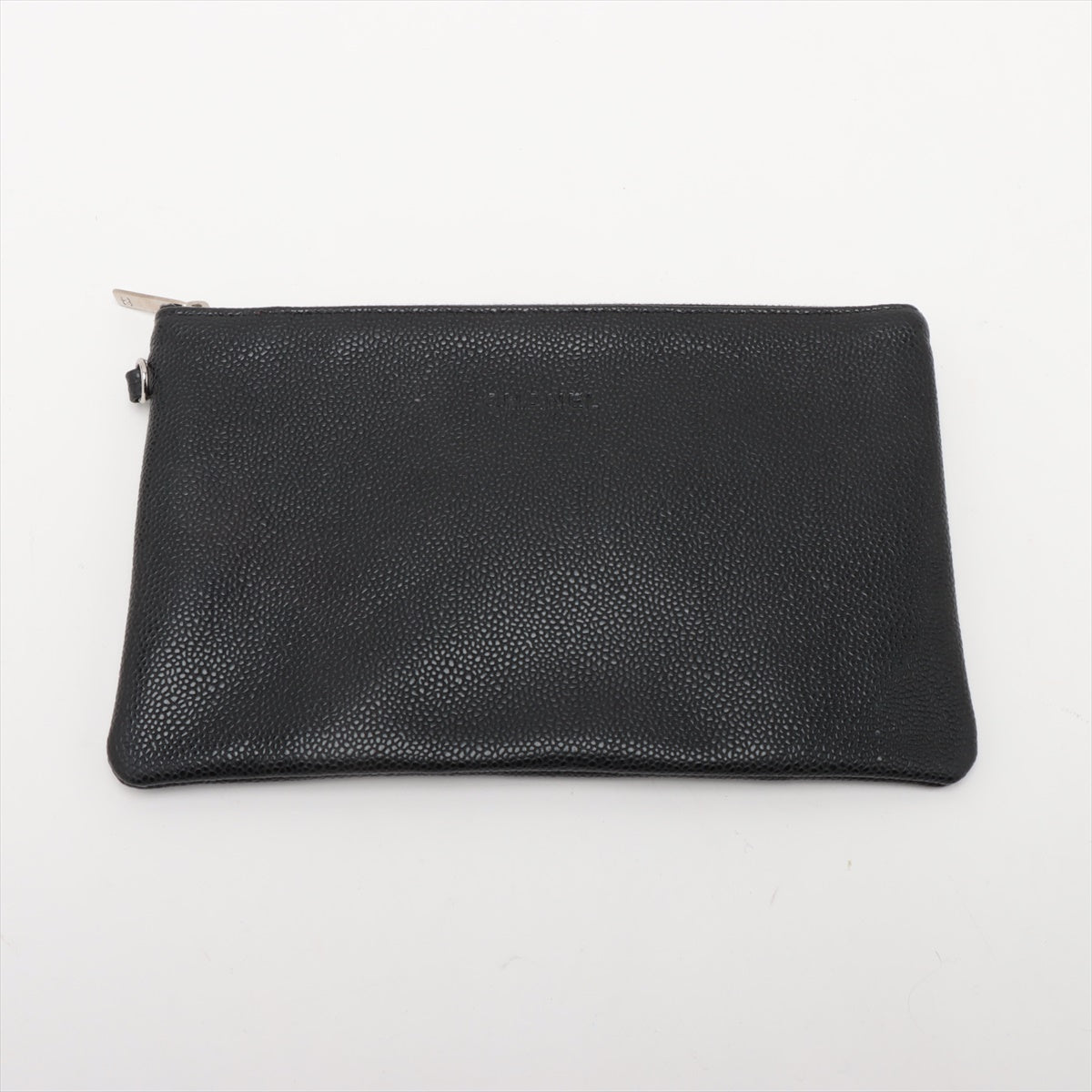 Chanel On The Road Caviar Skin Black Tote Bag 19 Series #3746