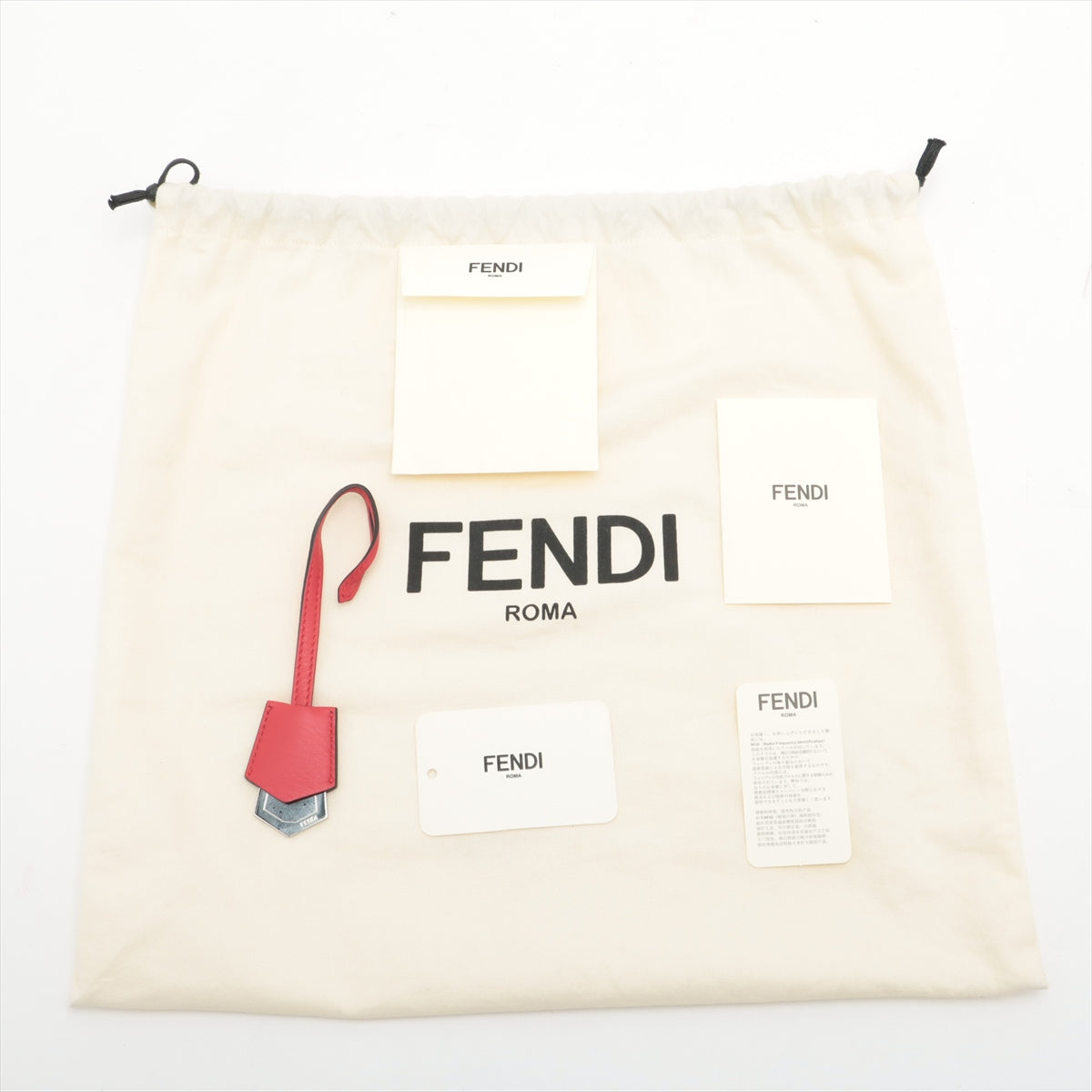 Fendi By the Way Medium Leather 2 Way Handbag Blue 8BL124 #2481