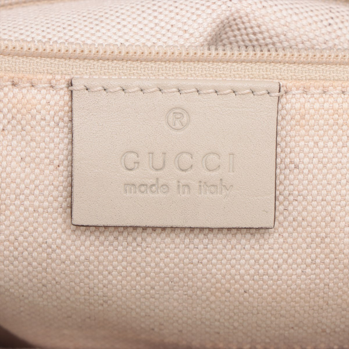 Gucci GG Canvas Shoulder Bag Beige #2210