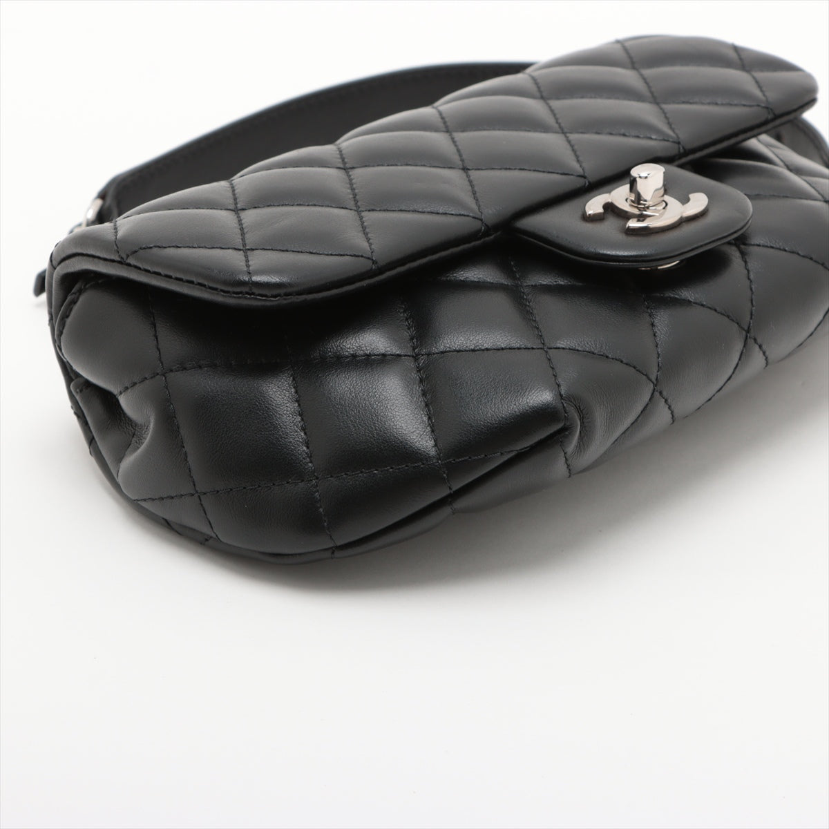 Chanel Matelasse Calfskin Quilted CC Uniform Flap Belt Bag 29367121 #2443