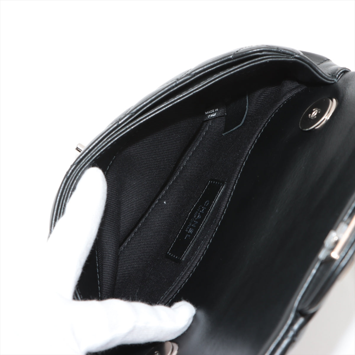 Chanel Matelasse Calfskin Quilted CC Uniform Flap Belt Bag 29367121 #2443