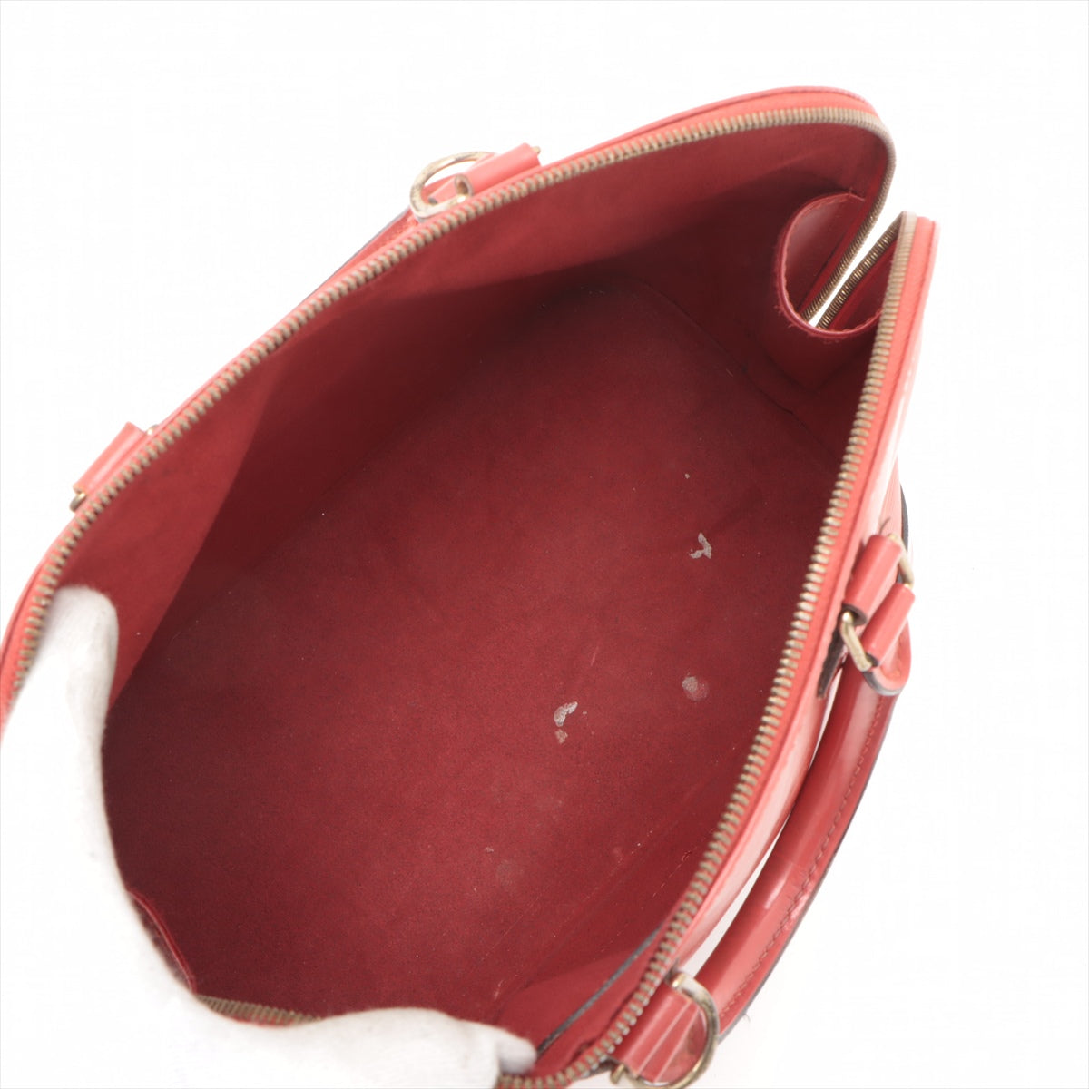 Louis Vuitton Epi Red Alma PM MI0976 -SKU #2441