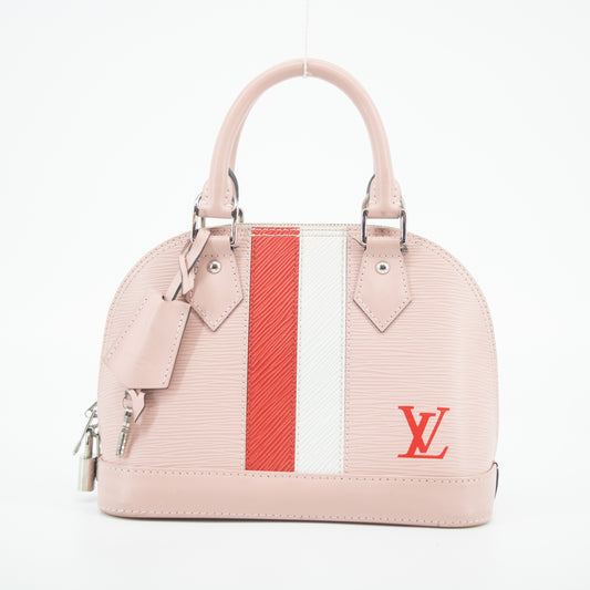 Louis Vuitton Pink Epi Alma BB  #1358