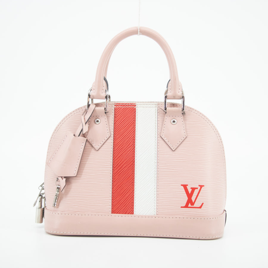 Louis Vuitton Pink Epi Alma BB  #1358