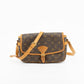 Louis Vuitton Monogram Brown Canvas Sologne Crossbody Bag #1549