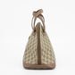 Gucci GG Canvas Brown Dome Half Moon Handbag