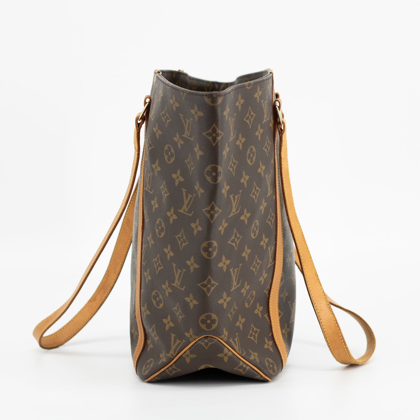 Louis Vuitton Monogram Brown Canvas Sac Shopping Tote