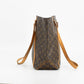 Louis Vuitton Monogram Brown Canvas Sac Shopping Tote