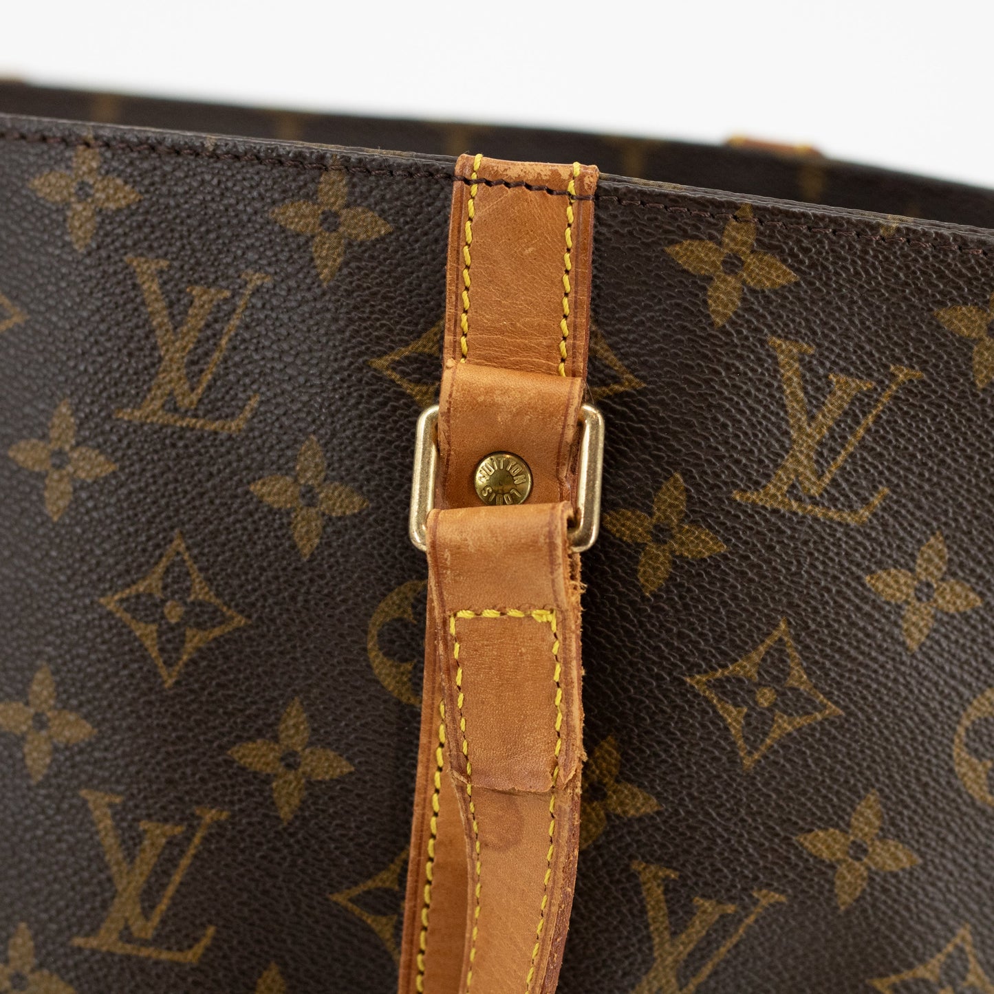 Louis Vuitton Monogram Brown Canvas Sac Shopping Tote