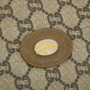 Gucci GG Plus Canvas Coated Clutch #1612