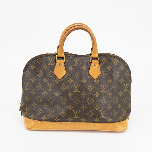 Louis Vuitton Monogram Canvas Alma PM Tote Bag #1678