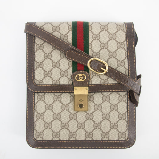 Gucci GG Sherry Line Supreme Web Crossbody Bag #1683