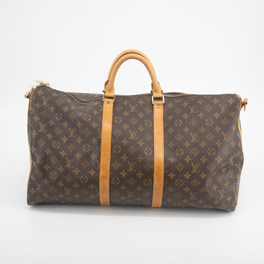 Louis Vuitton Monogram Keepall Bandouliere 55 #1707