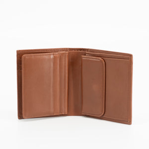 Burberry Compact Wallet in Tan Novacheck Canvas #1756