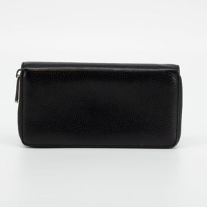 Gucci GG Marmont Black Continental Zip Around Wallet #1831