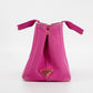 Prada Pink 2-Way Canapa Logo Small Tote #1836