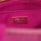 Prada Pink 2-Way Canapa Logo Small Tote #1836