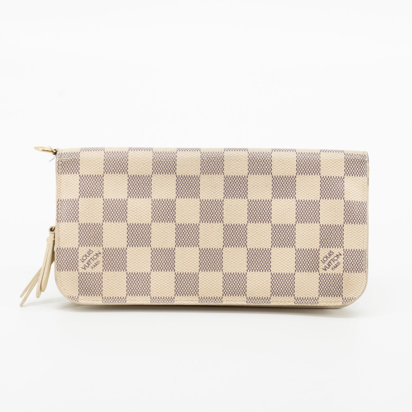 Louis Vuitton Damier Azur Zippy Organizer Wallet #1864