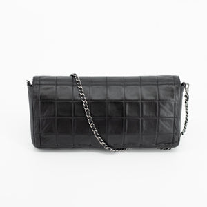 Chanel East West Chocolate Bar Black Shoulder Bag  #1893