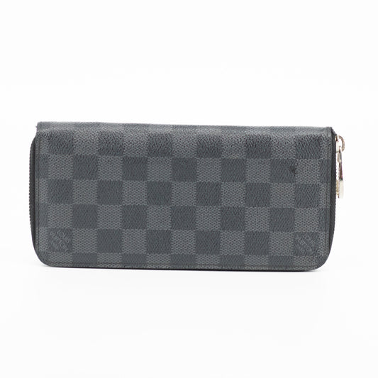 Louis Vuitton Damier Graphite Vertical Zippy Wallet #1902