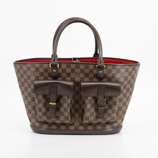 Louis Vuitton Damier Ebene Manosque GM Tote Bag #1910