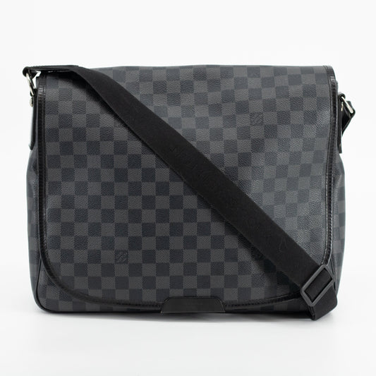 Louis Vuitton Damier Graphite Daniel MM Shoulder Bag #1913