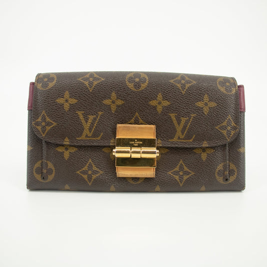 Louis Vuitton Monogram Portefeuille Elysee Ketch Wallet #1965