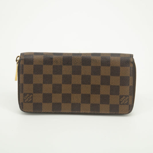 Louis Vuitton Damier Ebene Zippy Wallet #2003