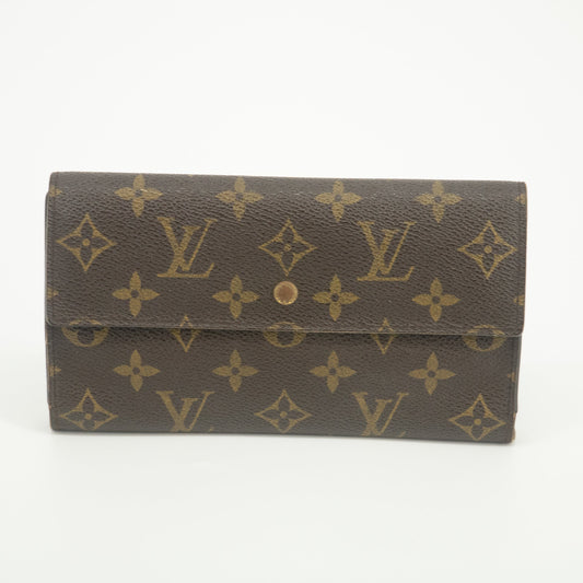 Louis Vuitton Monogram International Long Wallet  #2004