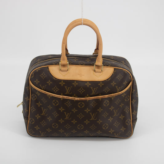 Louis Vuitton Monogram Canvas Brown Deauville Bag #2020