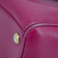 Saint Laurent Pink Leather Baby Duffle w/ Strap  #2028