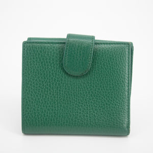 Gucci Green Interlocking G Compact Wallet   #2034
