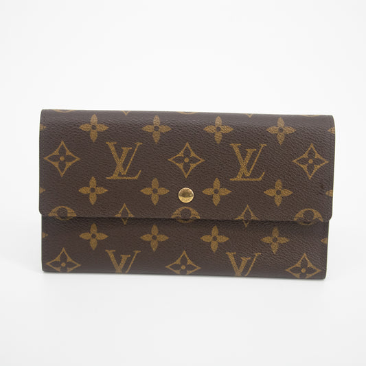 Louis Vuitton Monogram Porte Tresor International Wallet #2041