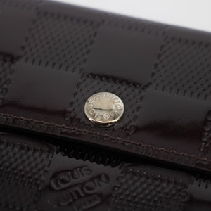 Louis Vuitton Bordeaux Damier Vernis Ludlow Coin Case #2047