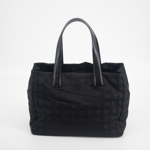 Chanel Black New Travel Line Gold Hardware Handbag #2066