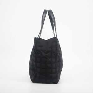 Chanel Black New Travel Line Gold Hardware Handbag #2066