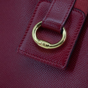 Hermes Tsako Sako Convertible Red Ardenne Leather Bag #2067