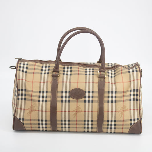 Burberry 2way Nova Check Boston Bag #2075