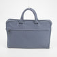 Bottega Veneta Leather Intrecciato Briefcase Business Bag Blue #2081