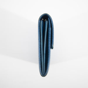 Louis Vuitton Blue Epi Leather Porte Sarah Wallet  #2178