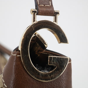 Gucci GG Canvas Charlotte Zip Hobo Shoulder Bag #2182