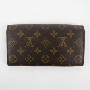 Louis Vuitton Monogram Canvas Portefeuille Sarah Wallet #2192