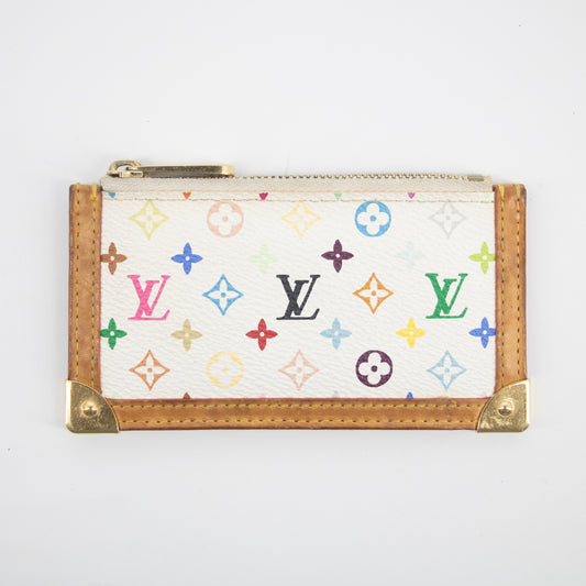 Louis Vuitton Multicolor Canvas Key Cles SKU #2220