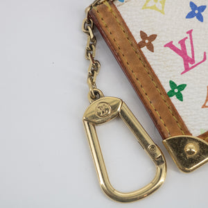 Louis Vuitton Multicolor Canvas Key Cles SKU #2220
